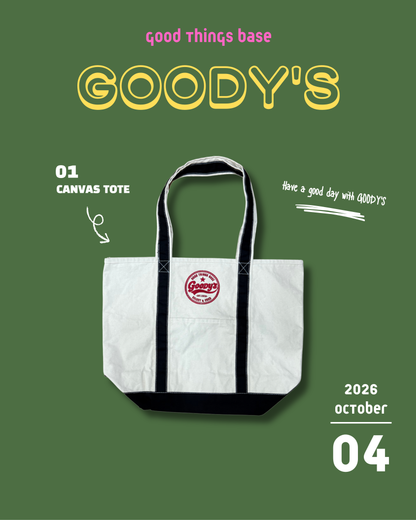 GOODY'S CANVAS TOTE BAG